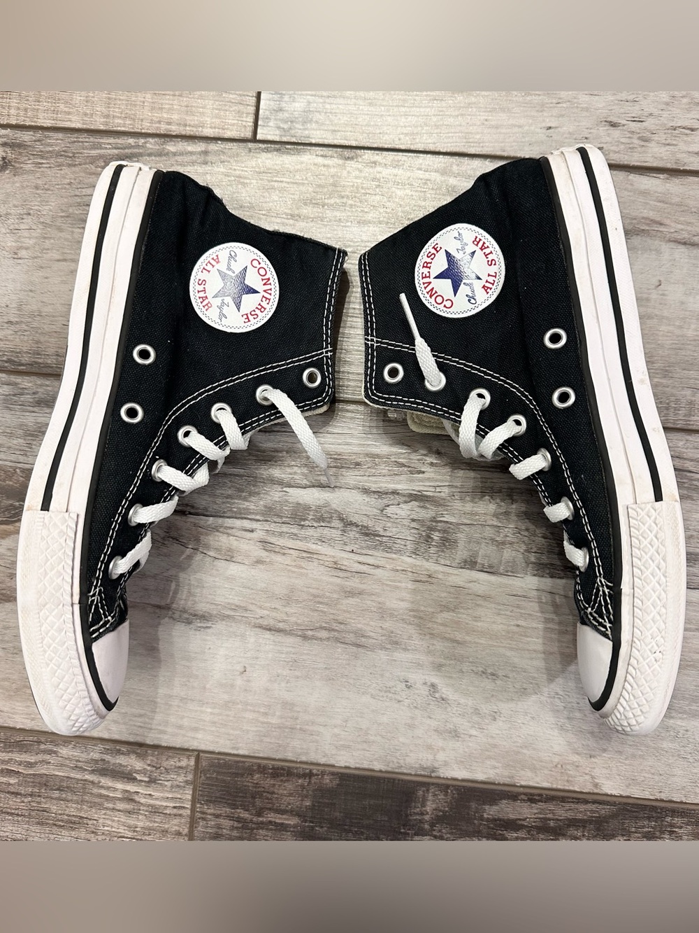 Converse High Top Sneakers - Black & White